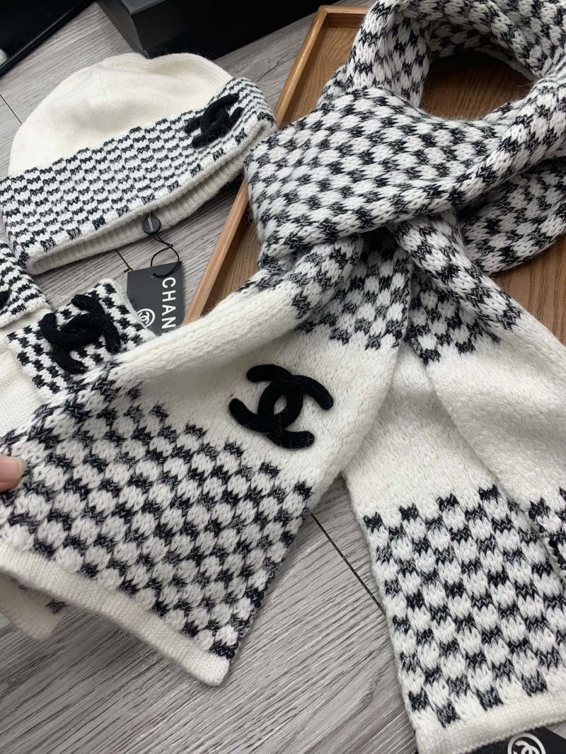 Chanel Caps Scarfs